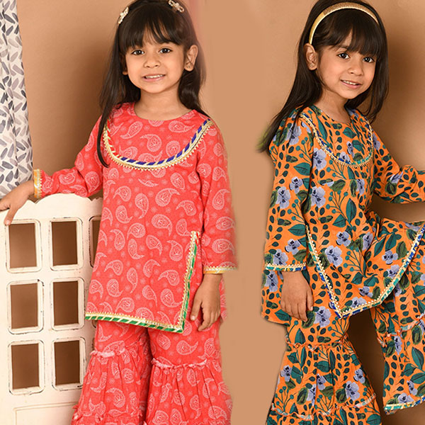 Shop Sharara Sets for Girls: Cotton & Wedding Styles | Kurta Sets ...
