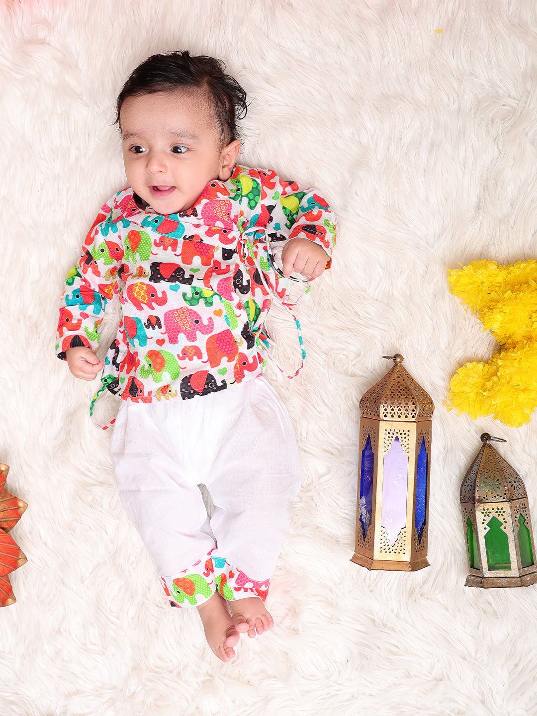 Angrakha Sets - Colorful Elephant - Joeycare