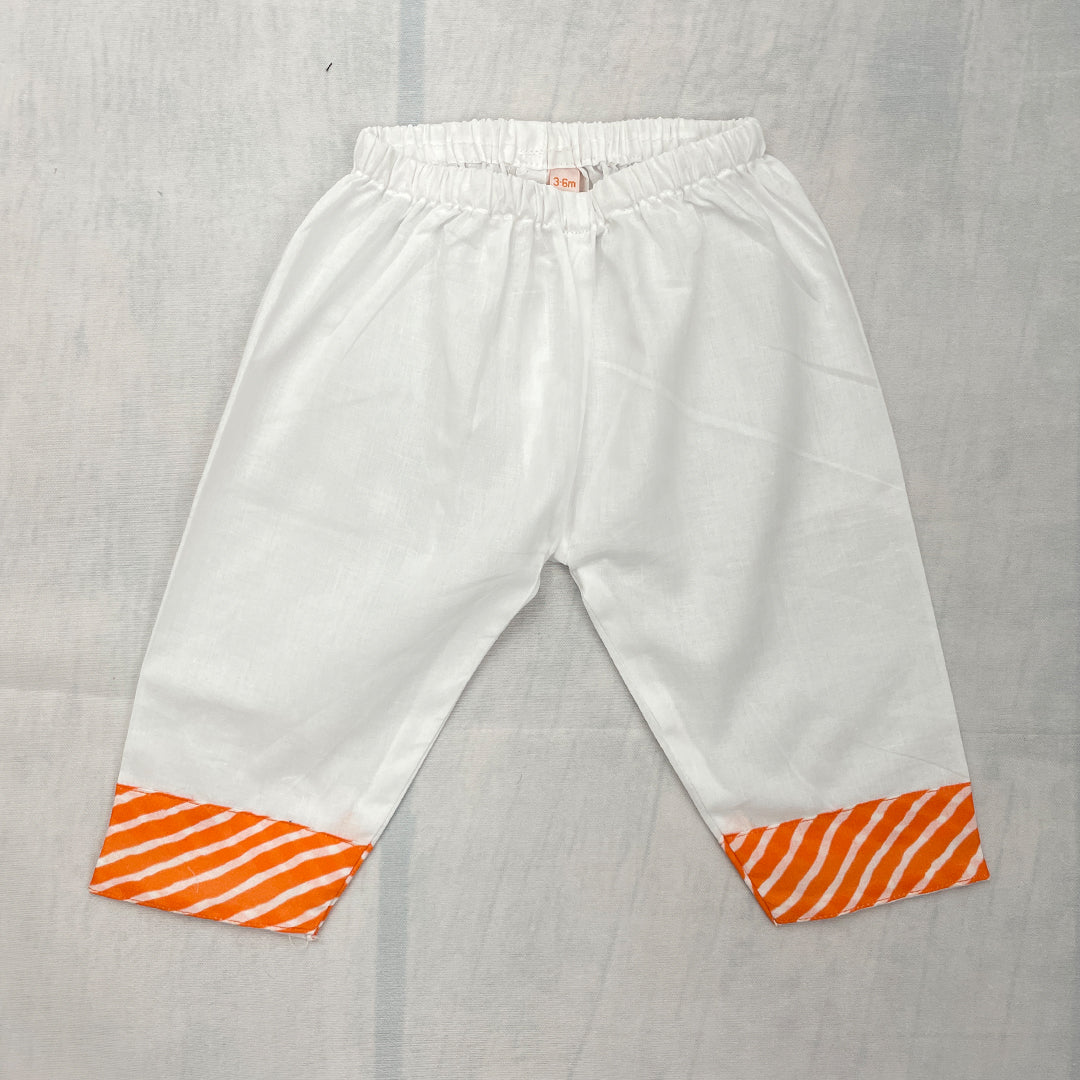 Angrakha sets - Orange Leheriya Joeycare