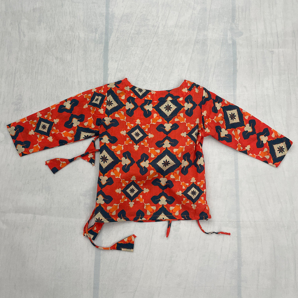 Angrakha sets - Orange Patola Joeycare