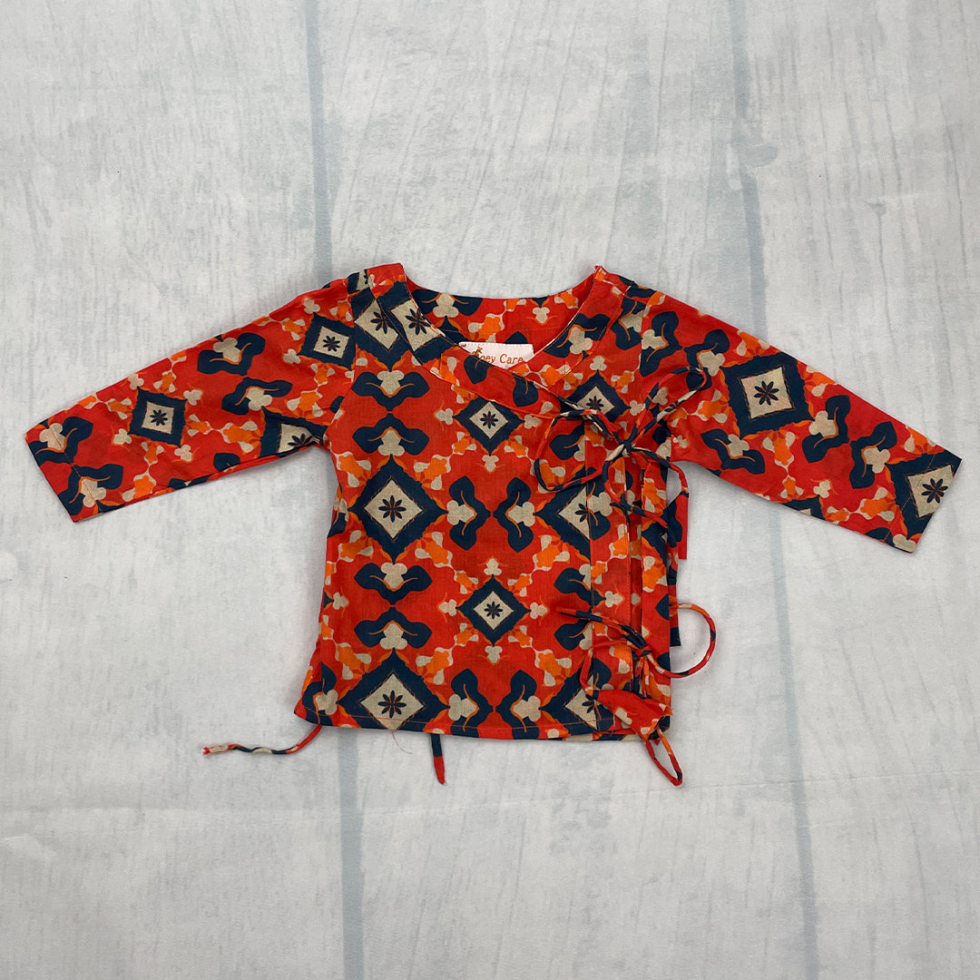 Angrakha sets - Orange Patola Joeycare