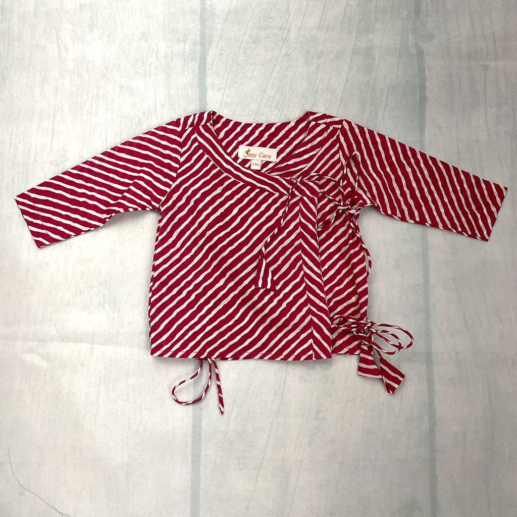 Angrakha sets - Pink Lehriya Joeycare