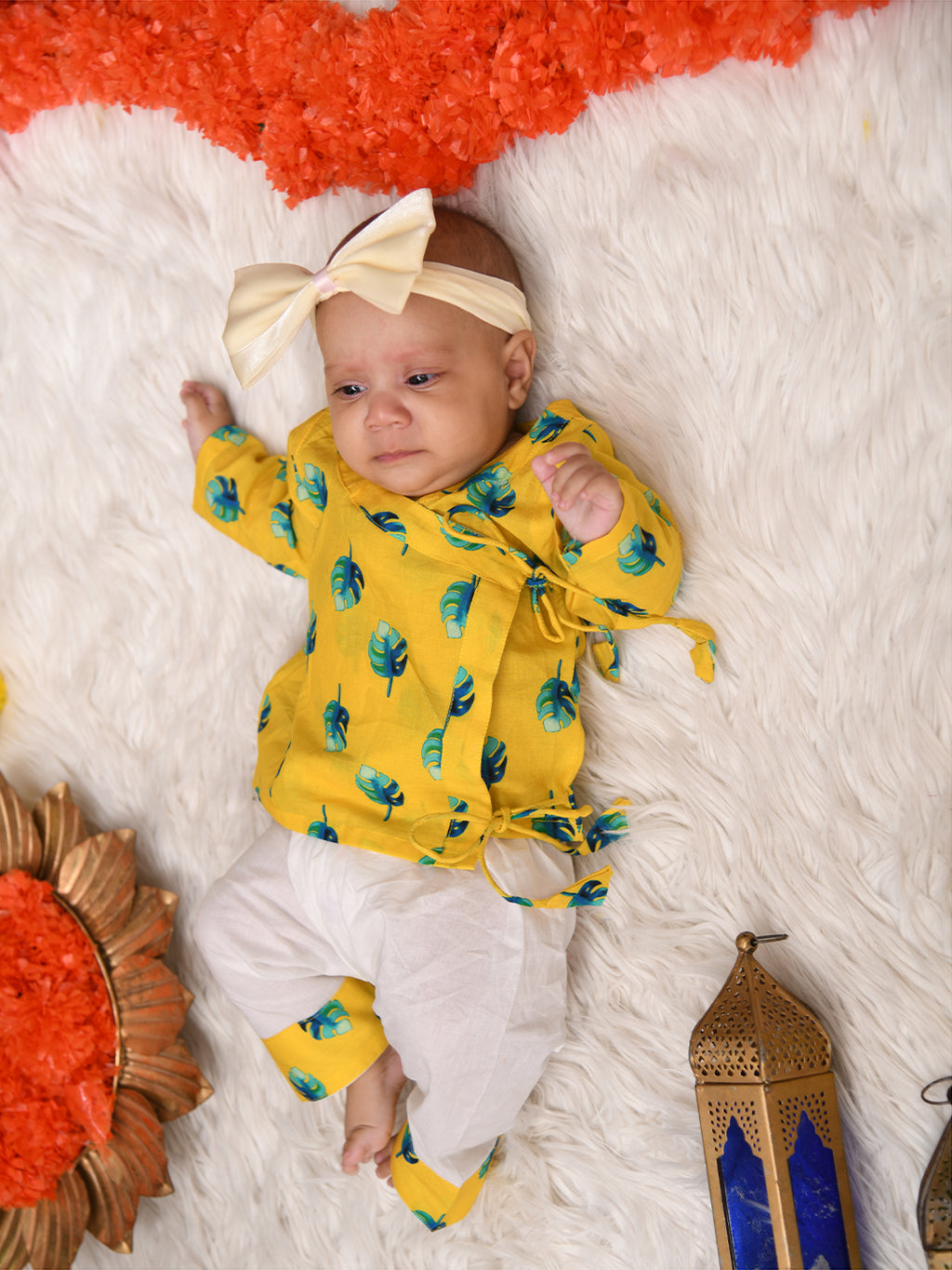 Angrakha Sets - Yellow leaf Joeycare