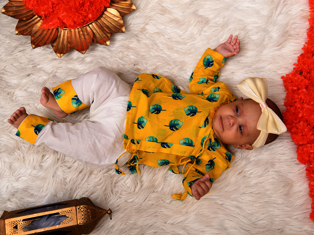 Angrakha Sets - Yellow leaf Joeycare