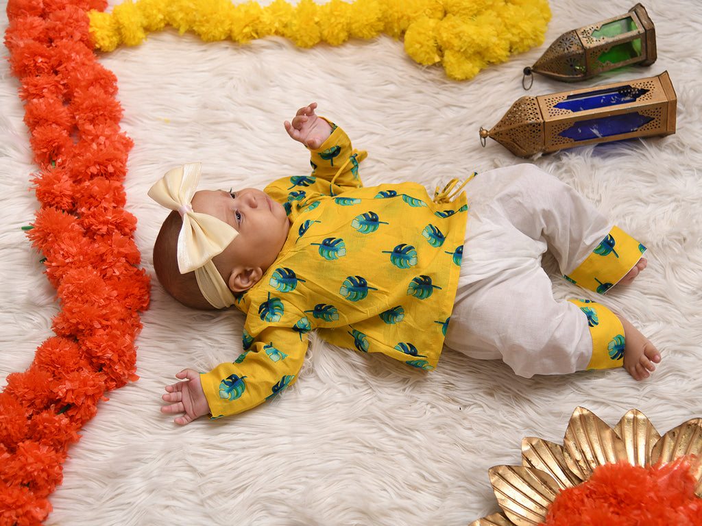 Angrakha Sets - Yellow leaf Joeycare