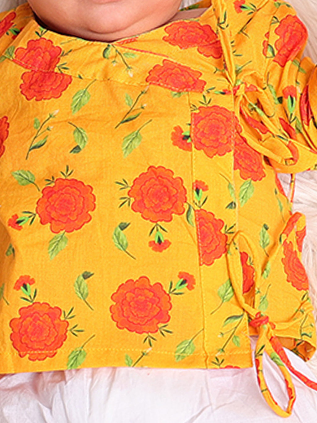 Angrakha sets - yellow-red Flowers Joeycare