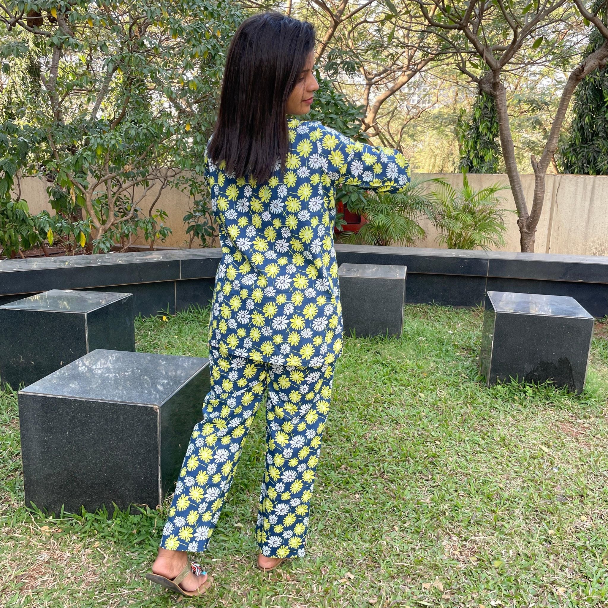 Co-ord Set - Elegant Flowers Joeycare