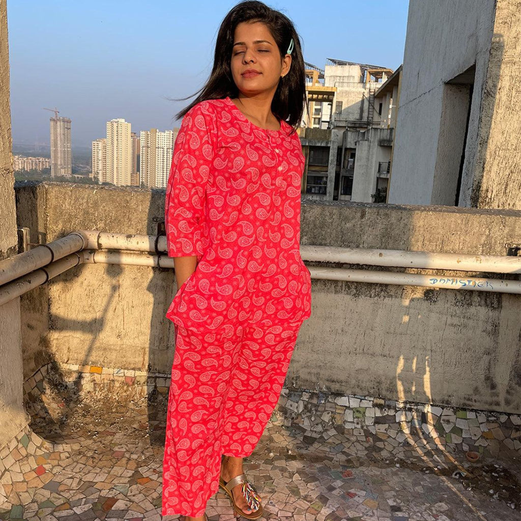 Co-ord Set - Royal Motif Joeycare