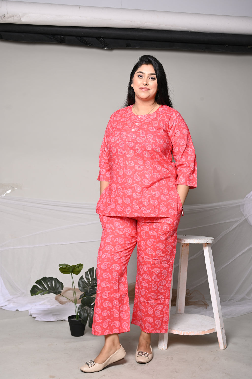 Co-ord Set - Royal Motif