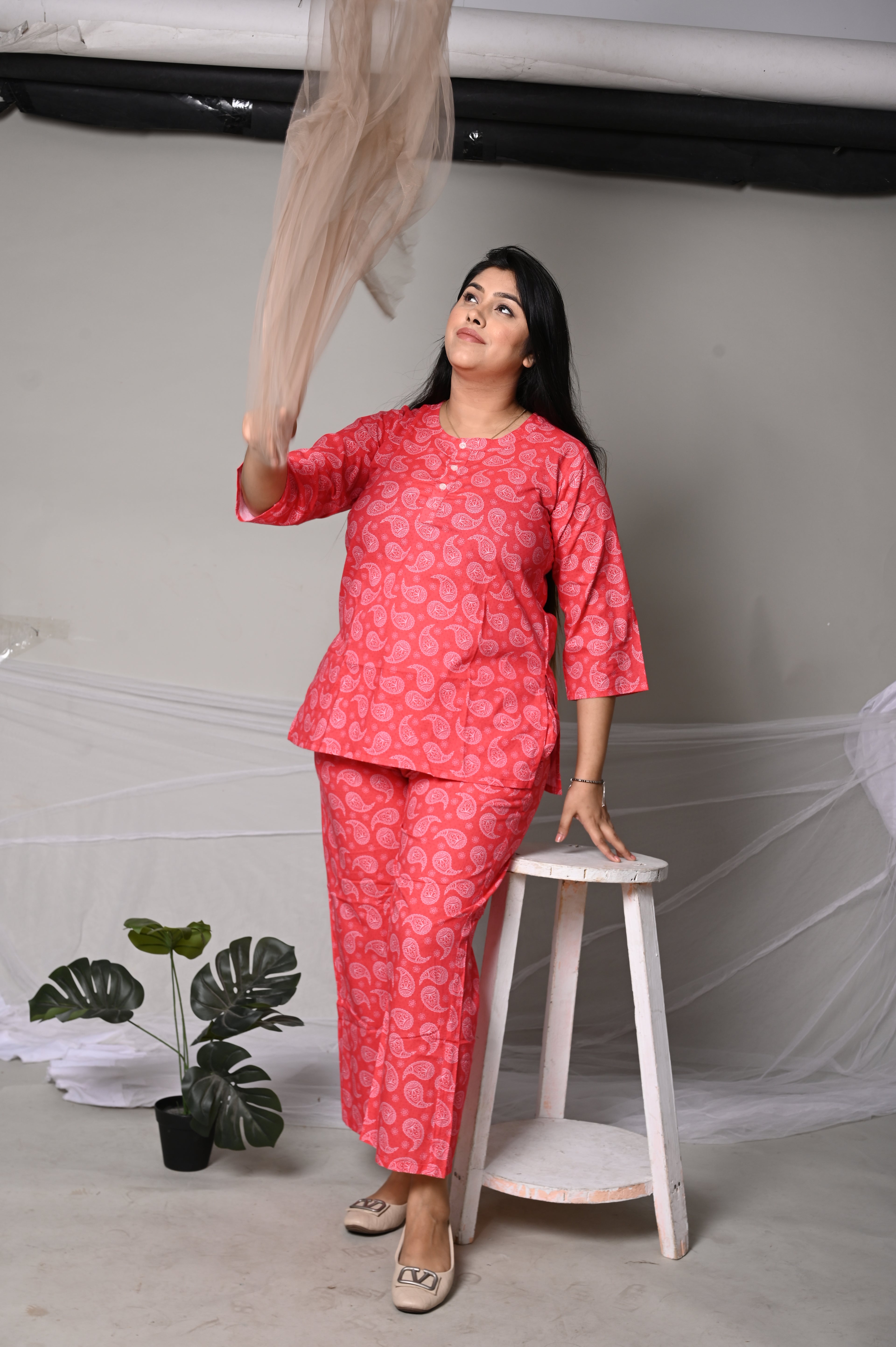 Co-ord Set - Royal Motif