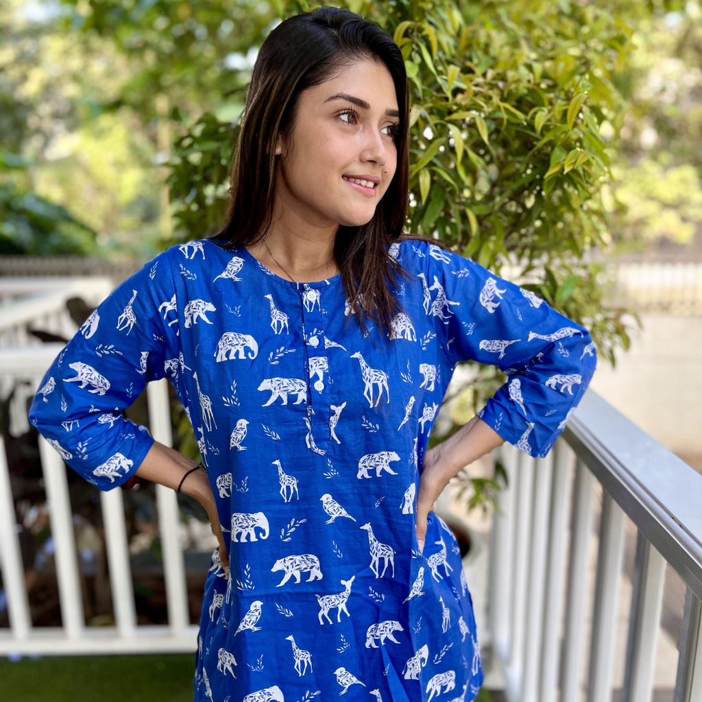 Co-ord set - Blue Safari Joeycare