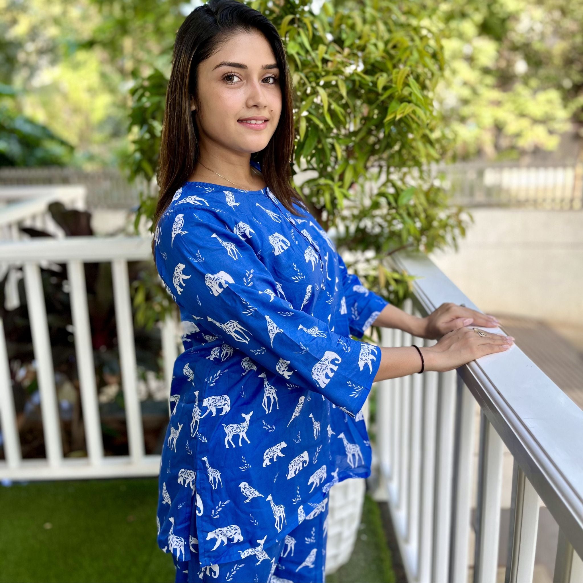 Co-ord set - Blue Safari Joeycare