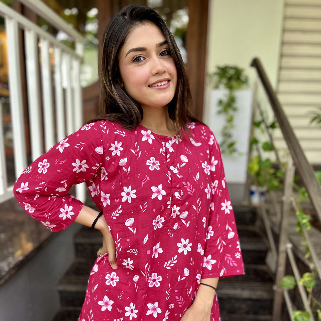 Co-ord set - Pink Bloom Joeycare