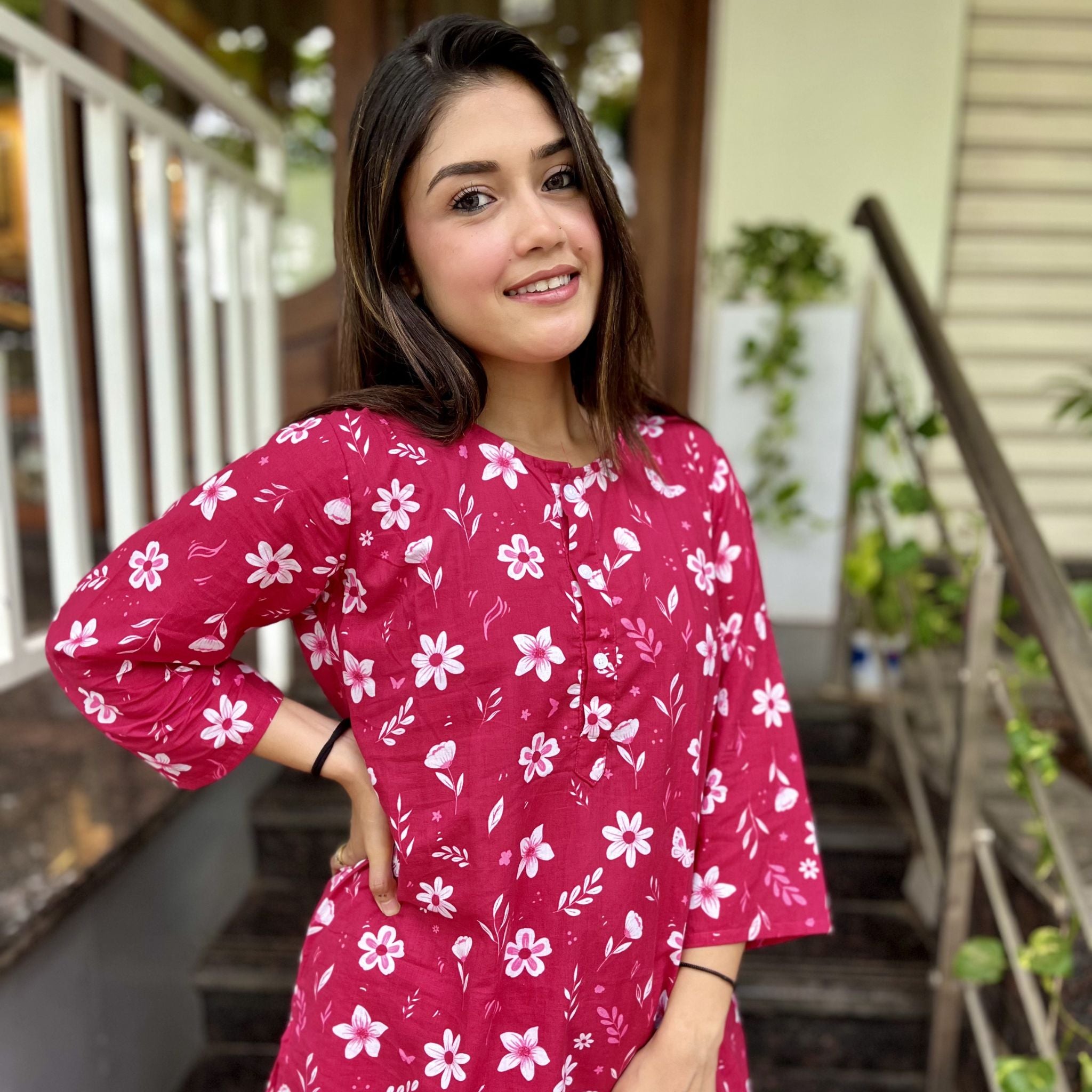 Co-ord set - Pink Bloom Joeycare