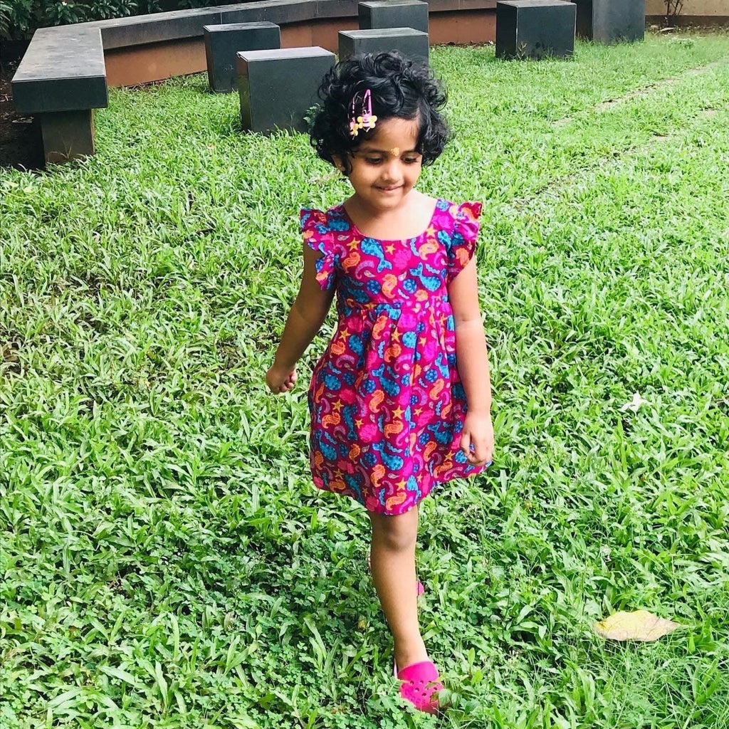 Frock for girls - Seahorse Joeycare