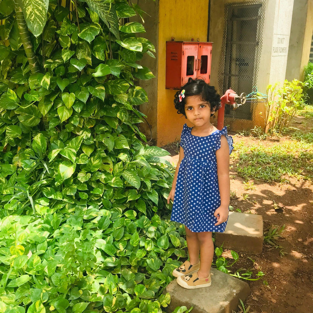 Frock for girls - Star Print Joeycare