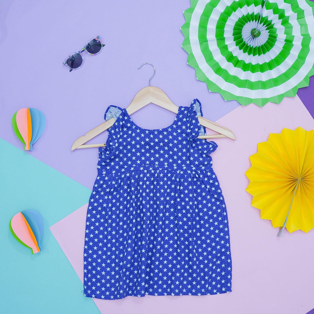 Frock for girls - Star Print Joeycare
