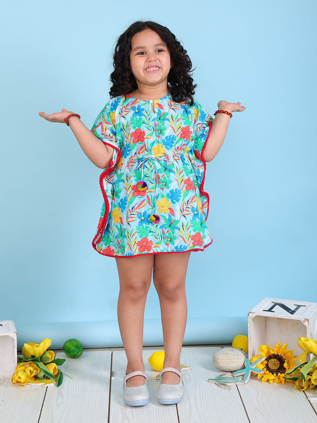 Beach Kaftan for Girls - Bloom Chic