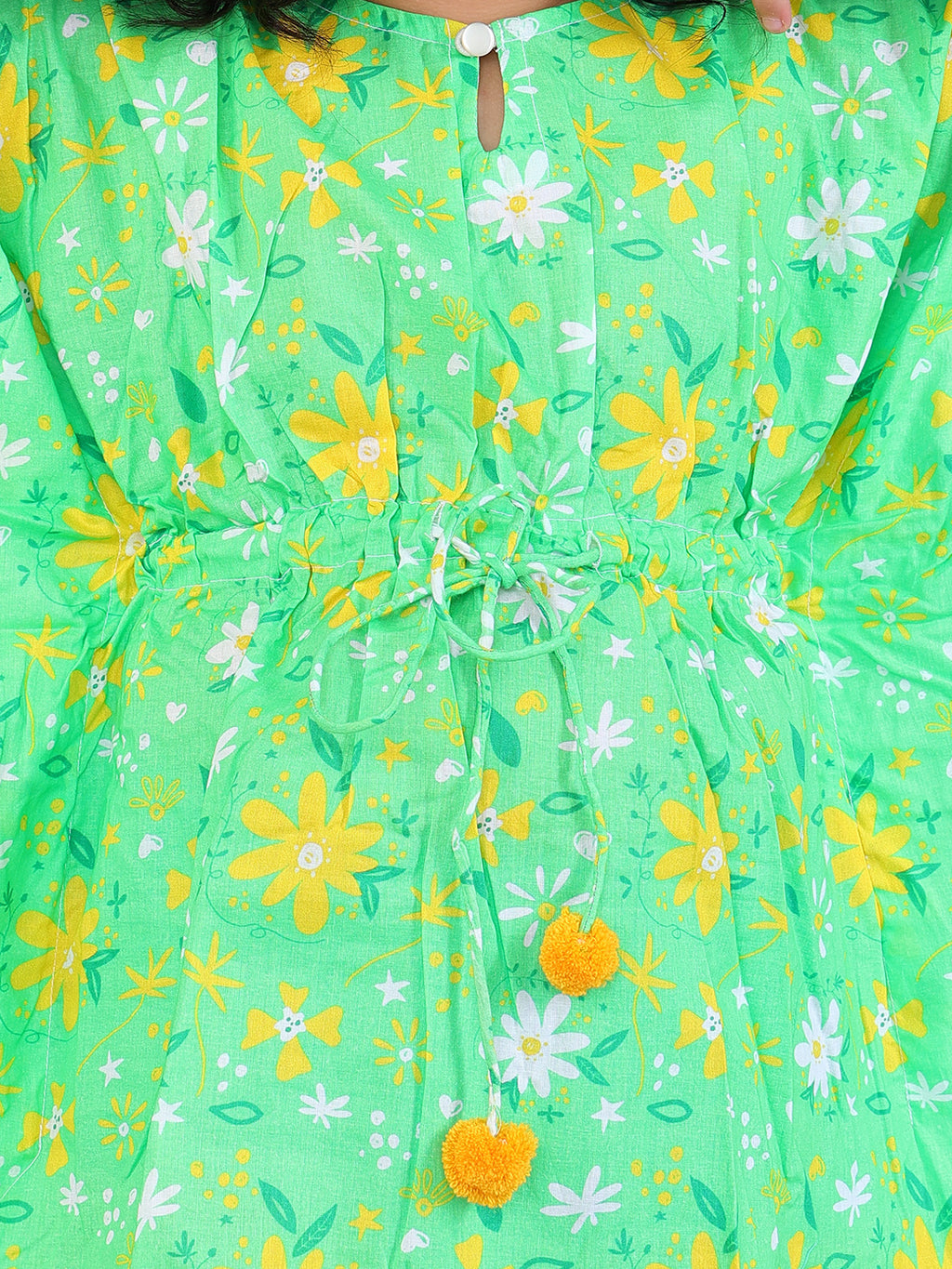 Beach Kaftan for Girls - Floral Frenzy