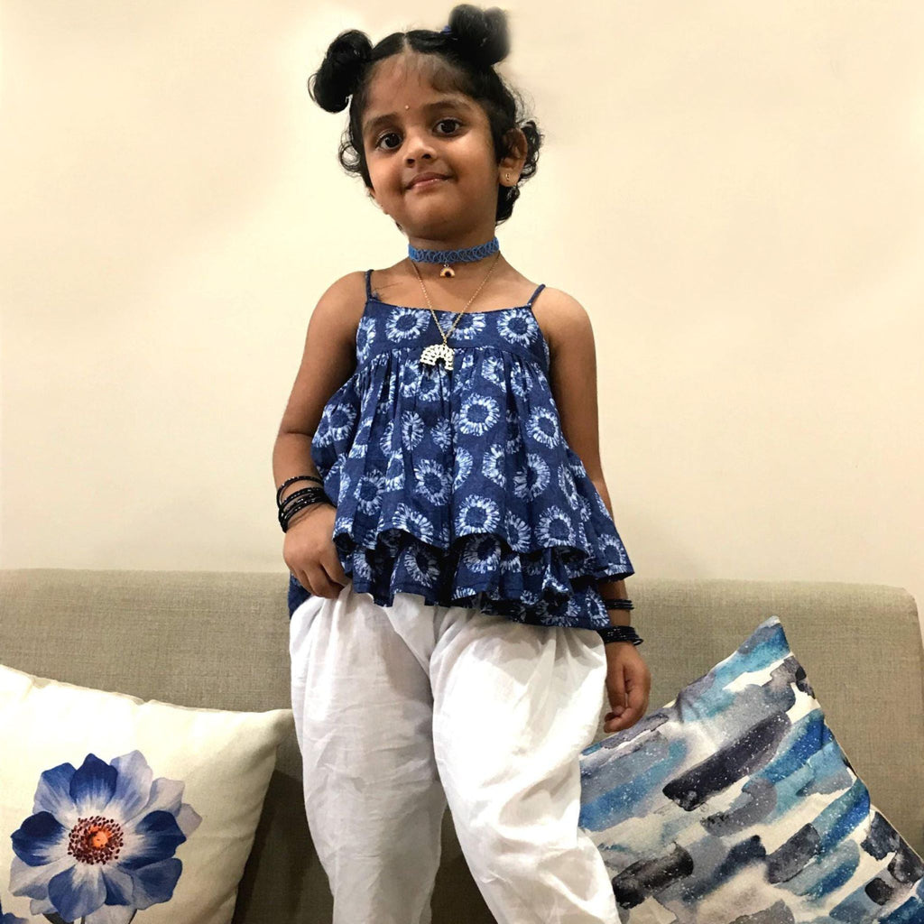Indian wear for girls - Shibori Joeycare