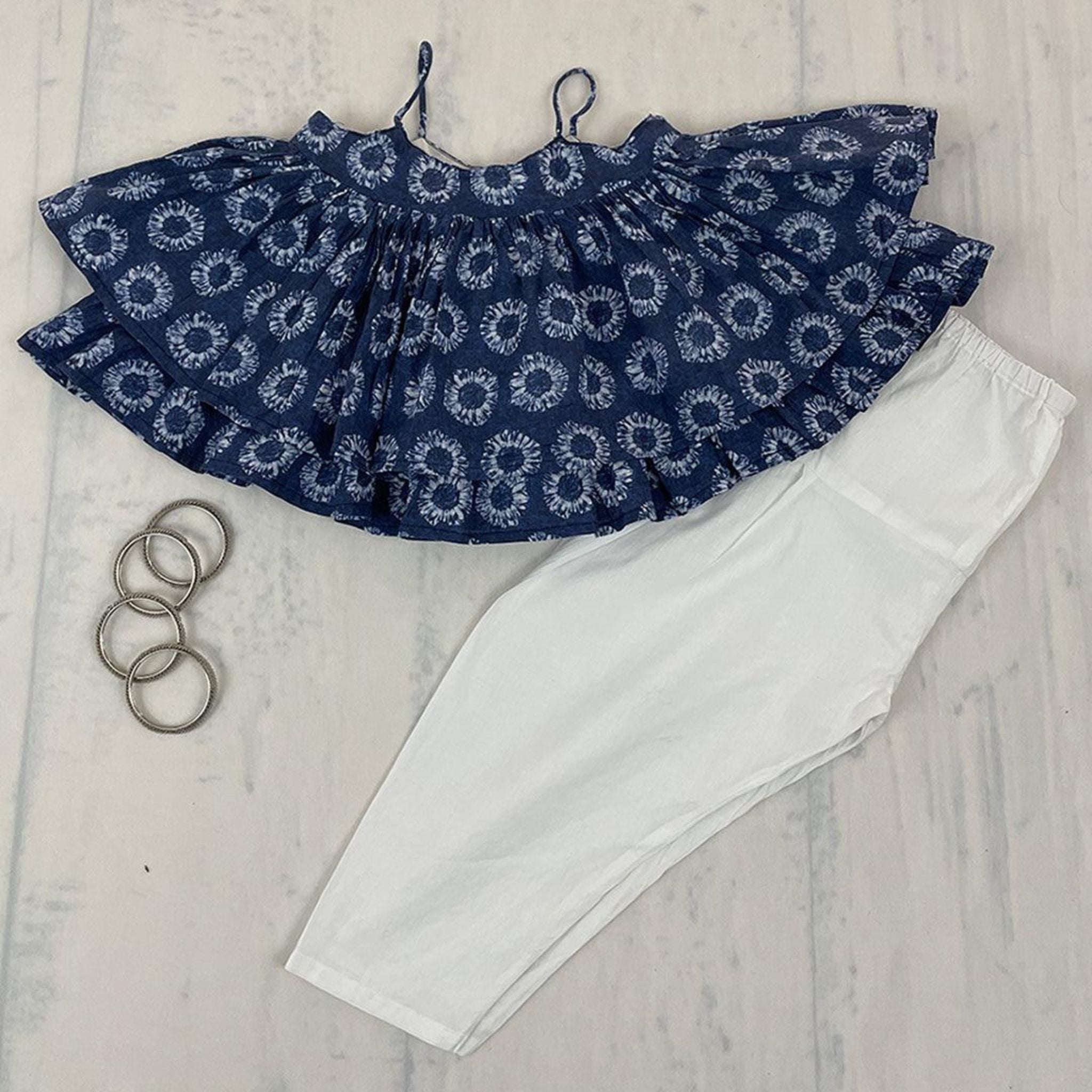 Indian wear for girls - Shibori Joeycare