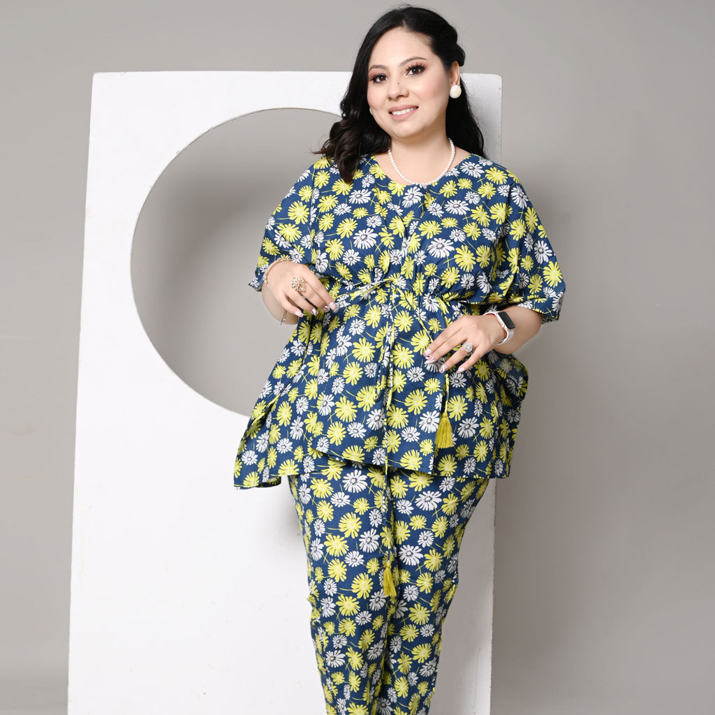 Kaftan Jammies - Elegant Flowers Joeycare