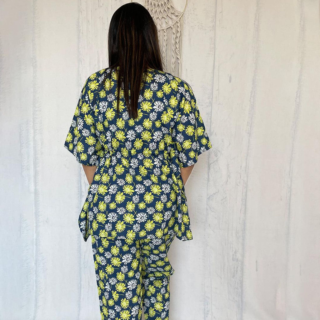 Kaftan Jammies - Elegant Flowers Joeycare