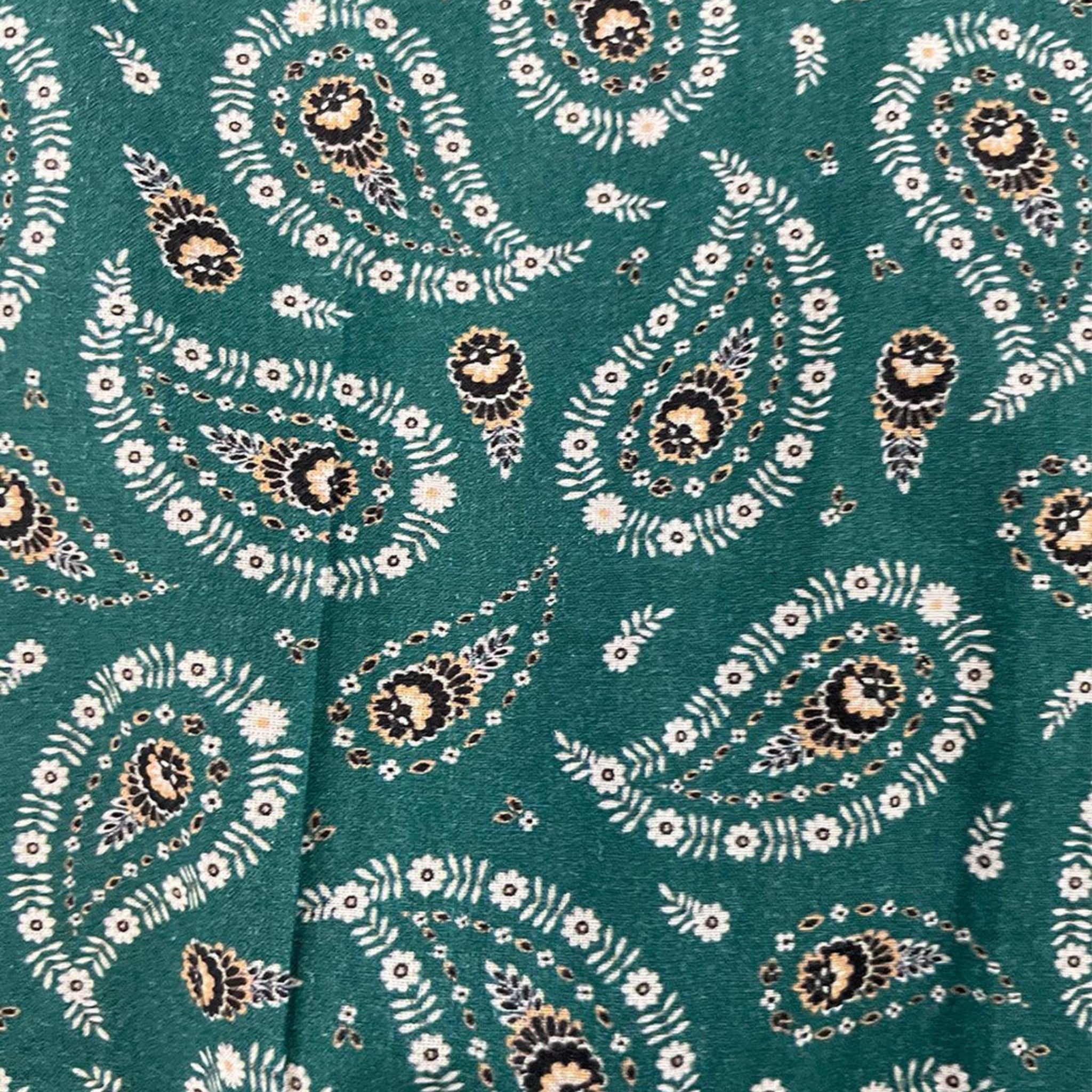 Kaftan Jammies - Green Booti Joeycare