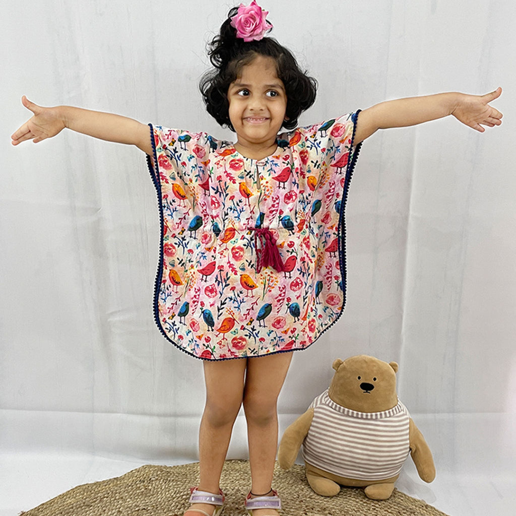 Kaftan for Girls  - Birds Joeycare