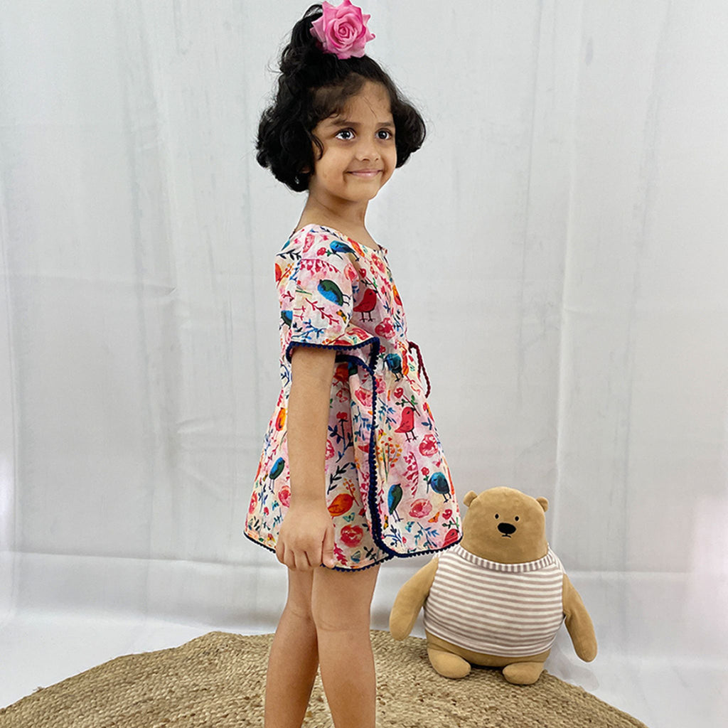 Kaftan for Girls  - Birds Joeycare