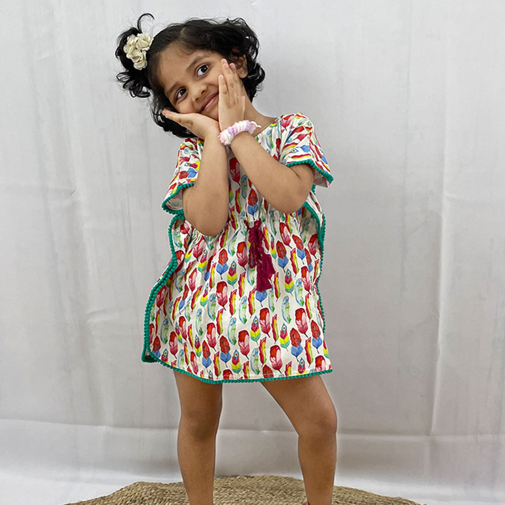 Kaftan for Girls - Feathers Joeycare