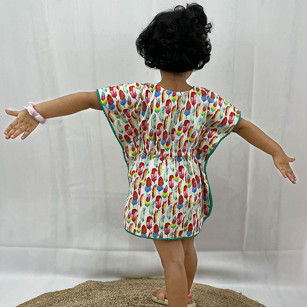 Kaftan for Girls - Feathers Joeycare