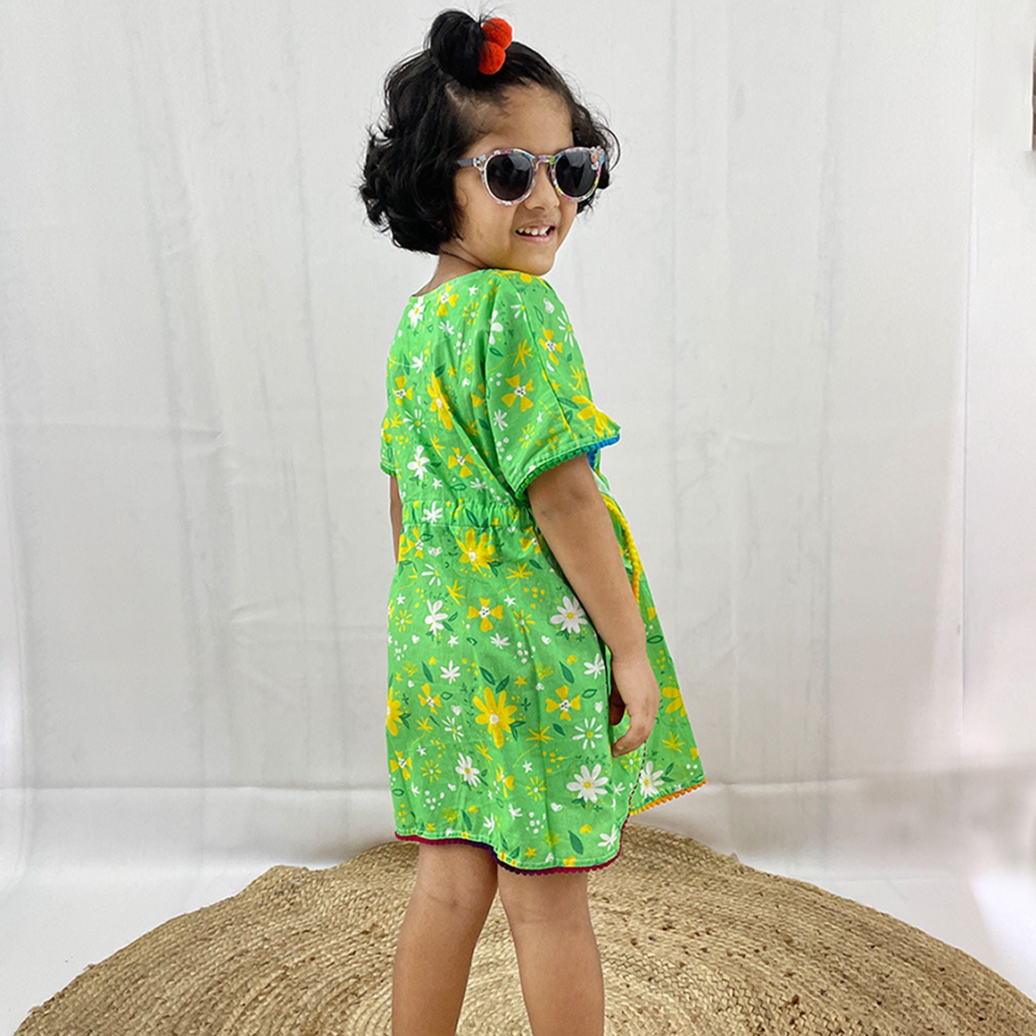 Kaftan for Girls - Floral Frenzy Joeycare
