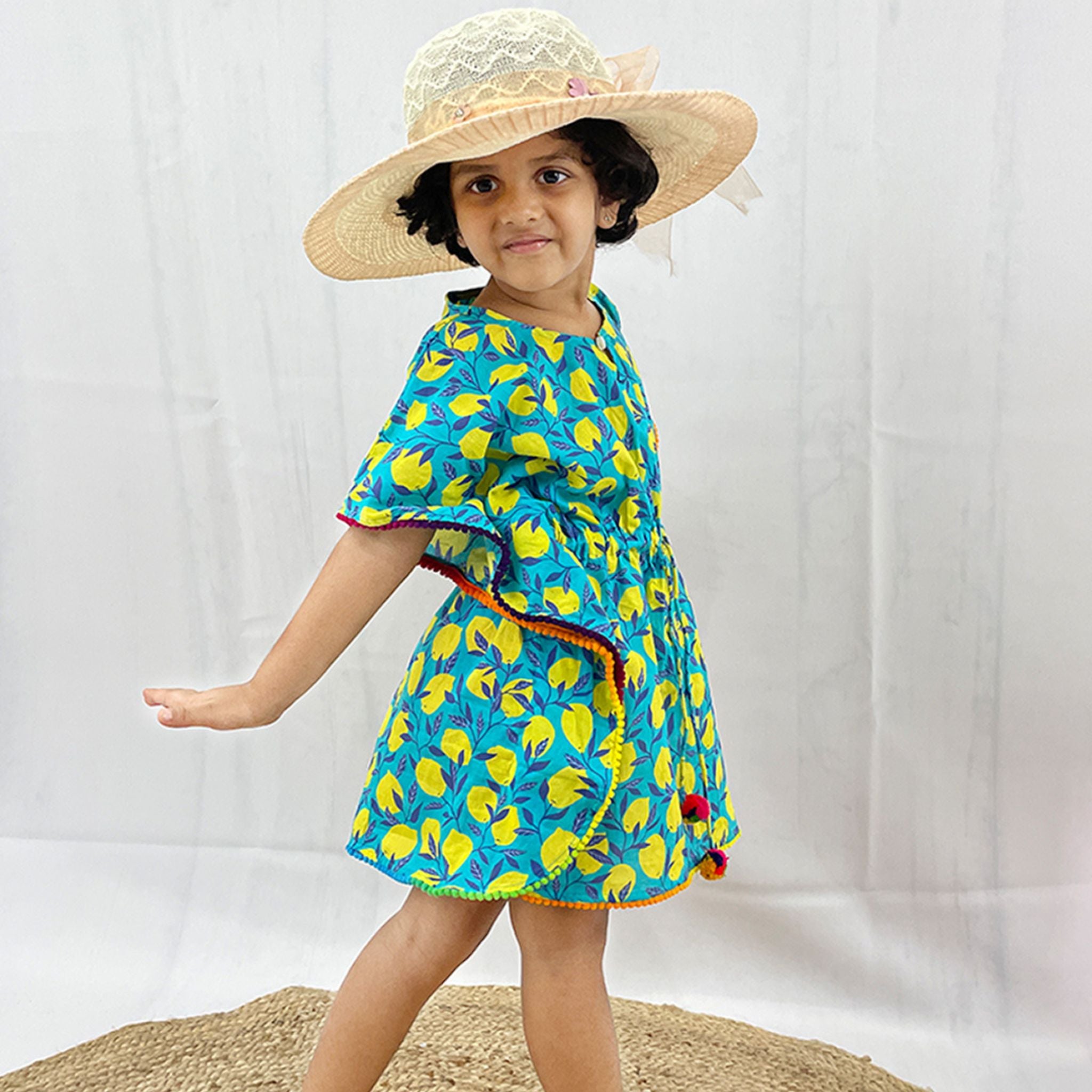 Kaftan for Girls  - Lemon Joeycare
