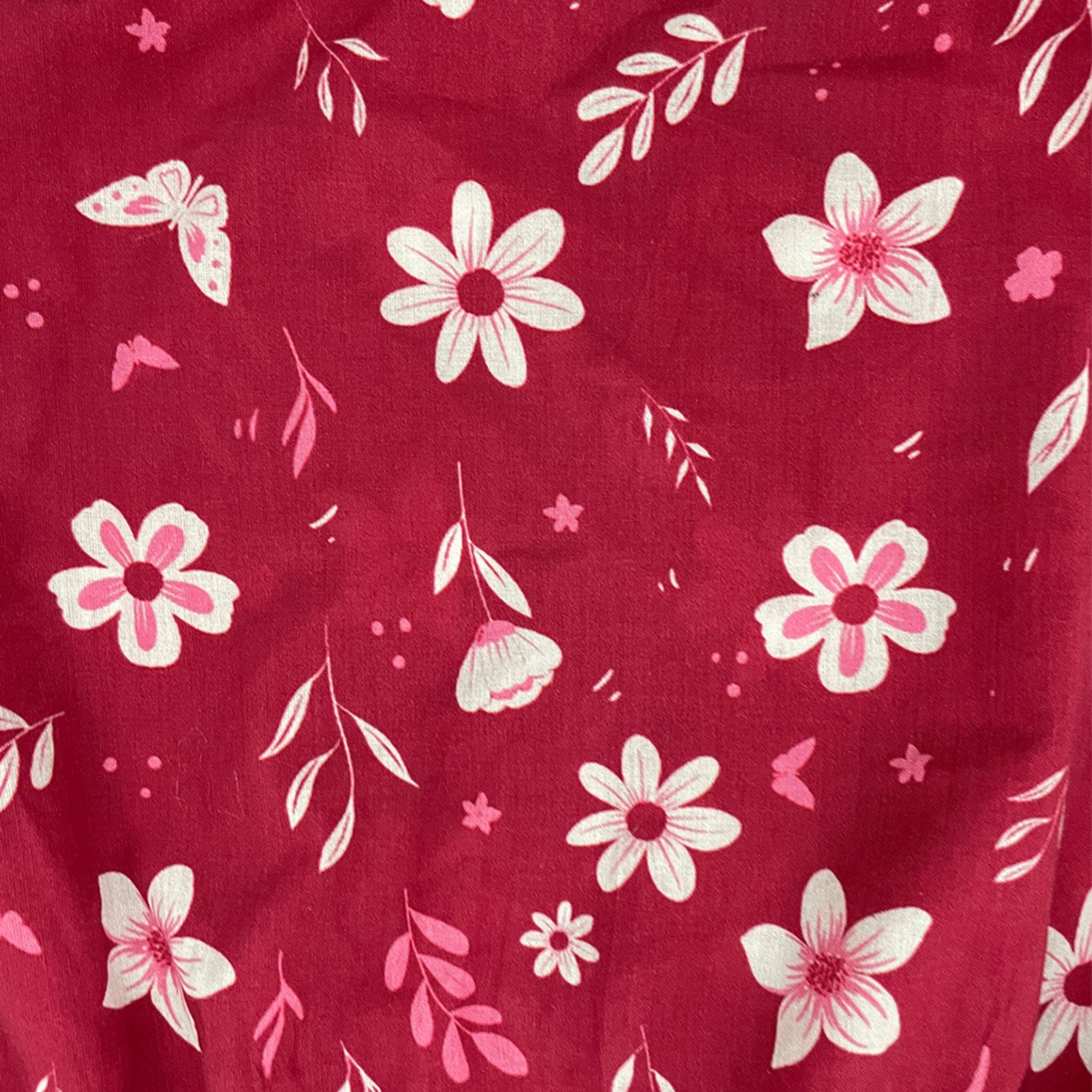 Kaftan for Girls - Pink Bloom Joeycare