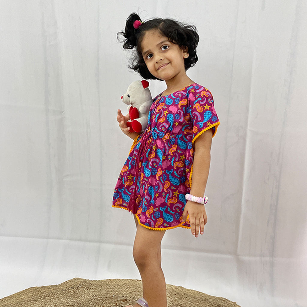 Kaftan for Girls  - Seahorse Joeycare