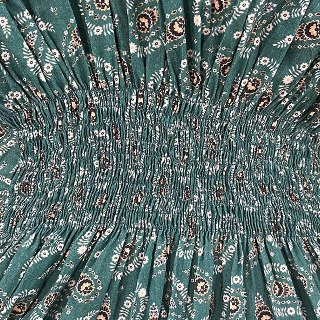 Kaftan for Women - Green booti Joeycare