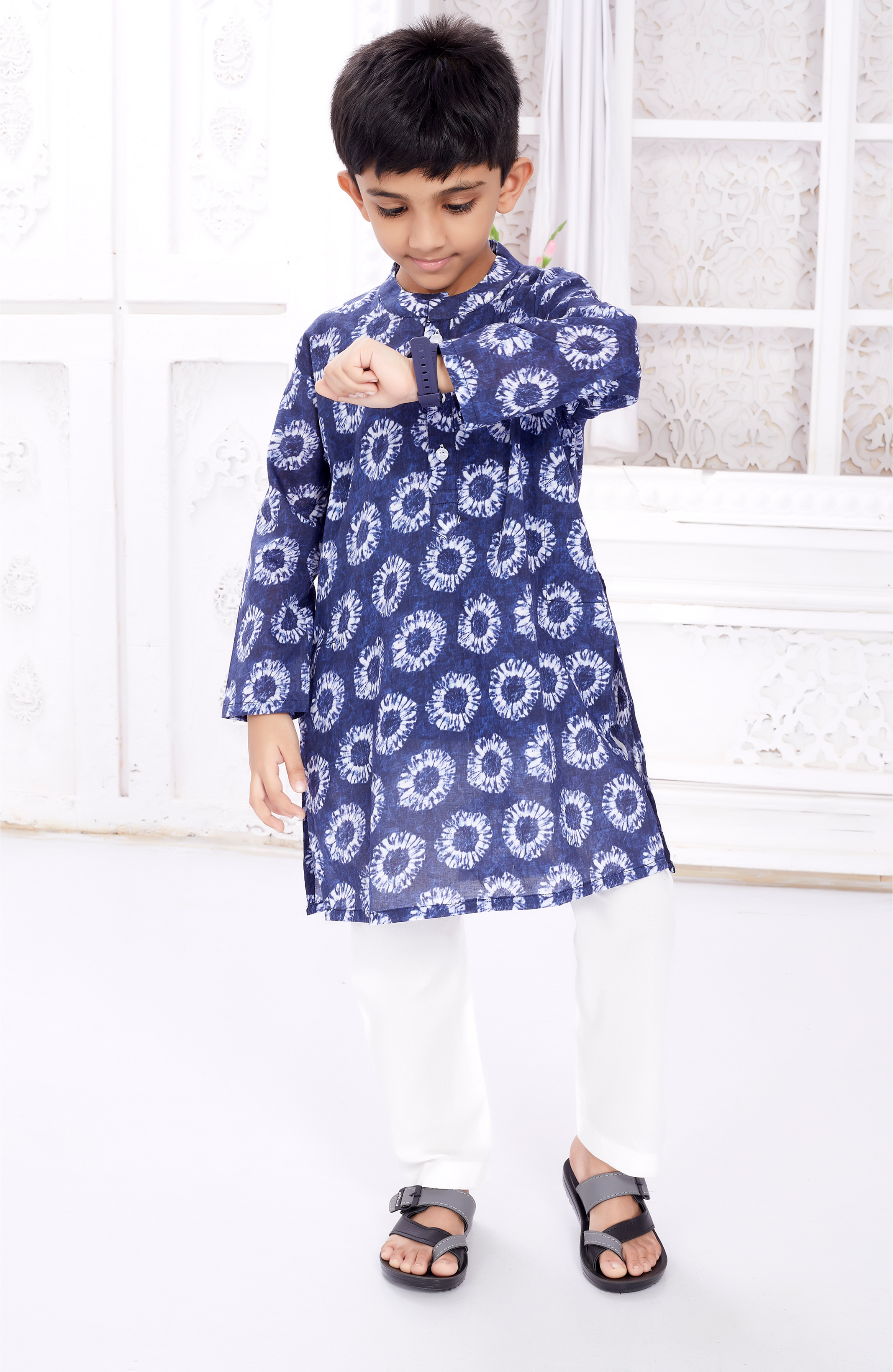 Kurta Pyjama Set for Boys - Shibouri