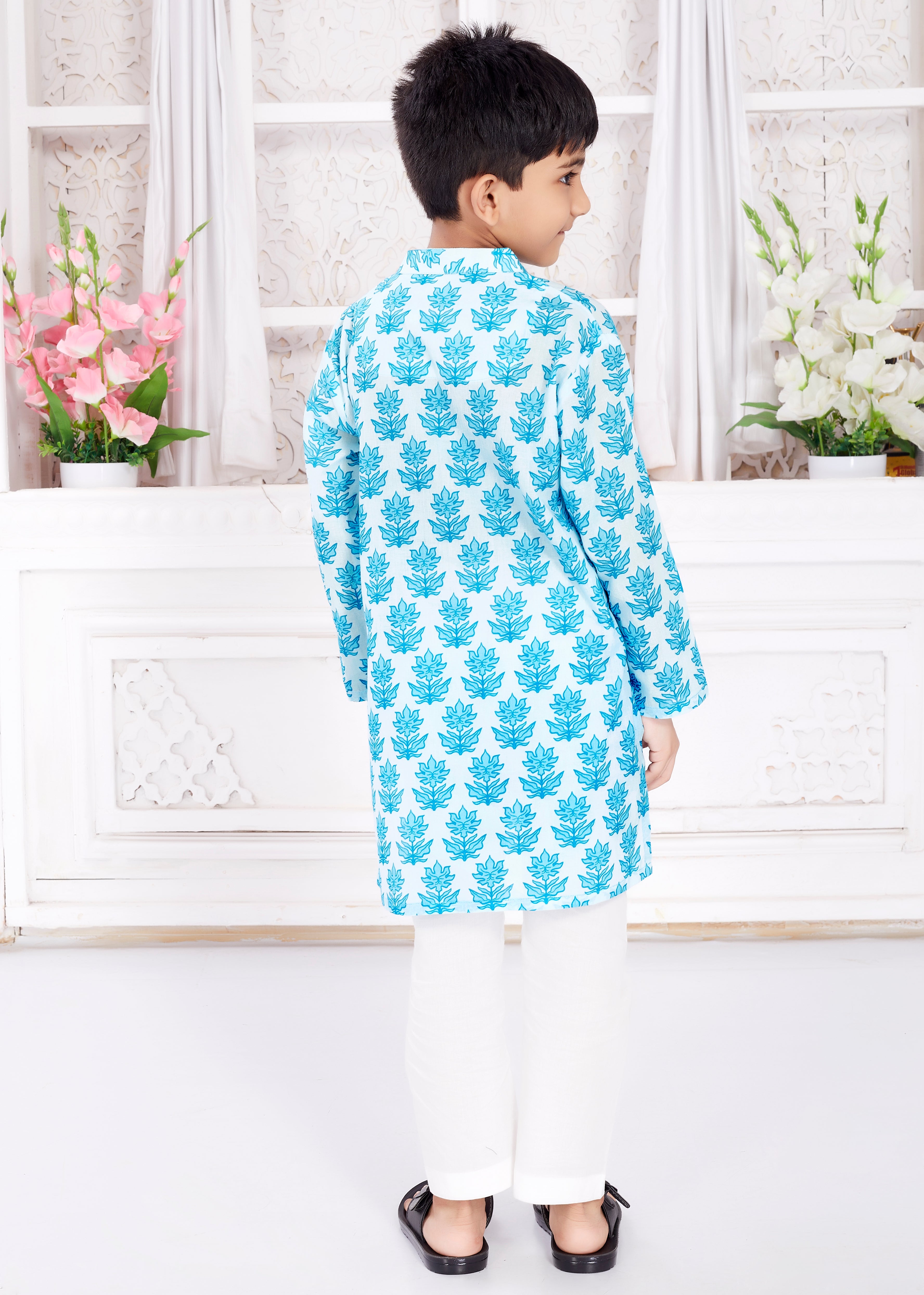 Kurta Pyjama Set for Boys - Neel Buti