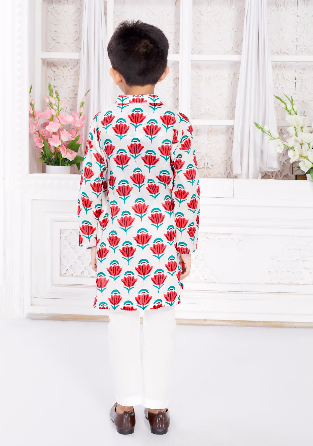 Kurta Pyjama Set for Boys - Whispering Rose