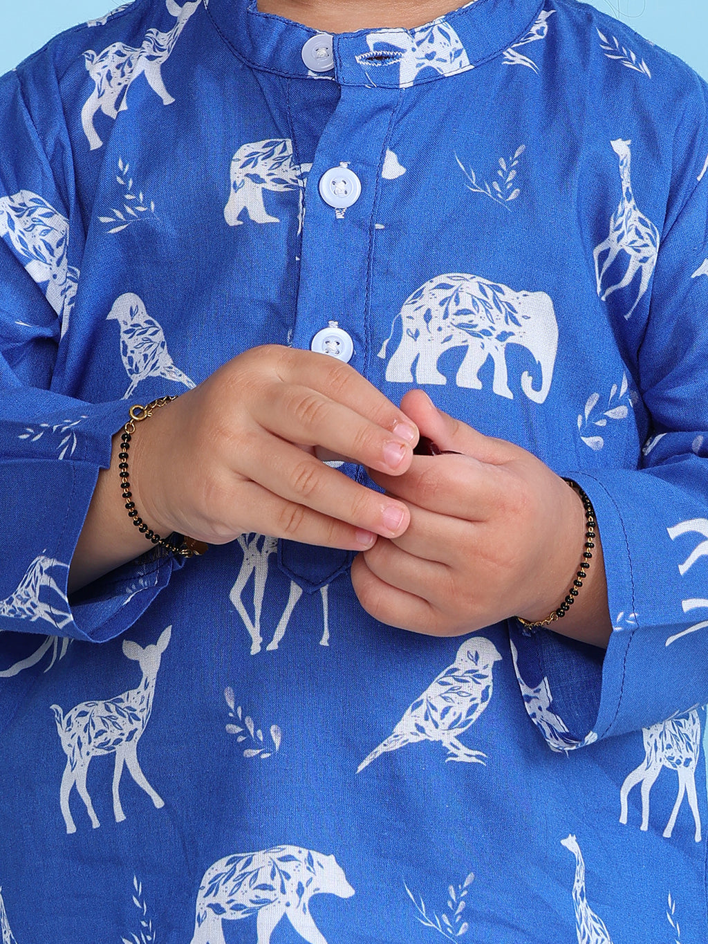 Pajama set for Boys and Girls - Blue Safari Joeycare