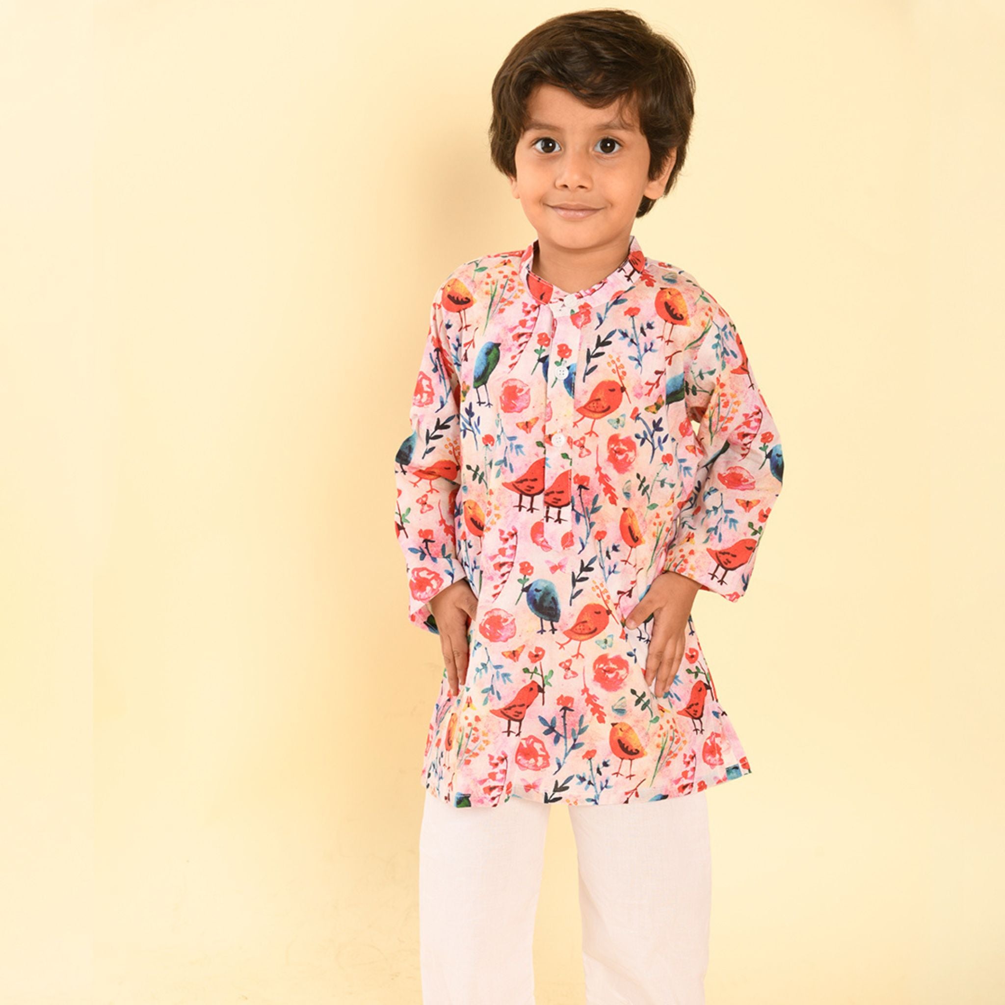 Pajama set for boys and girls - Birds Joeycare