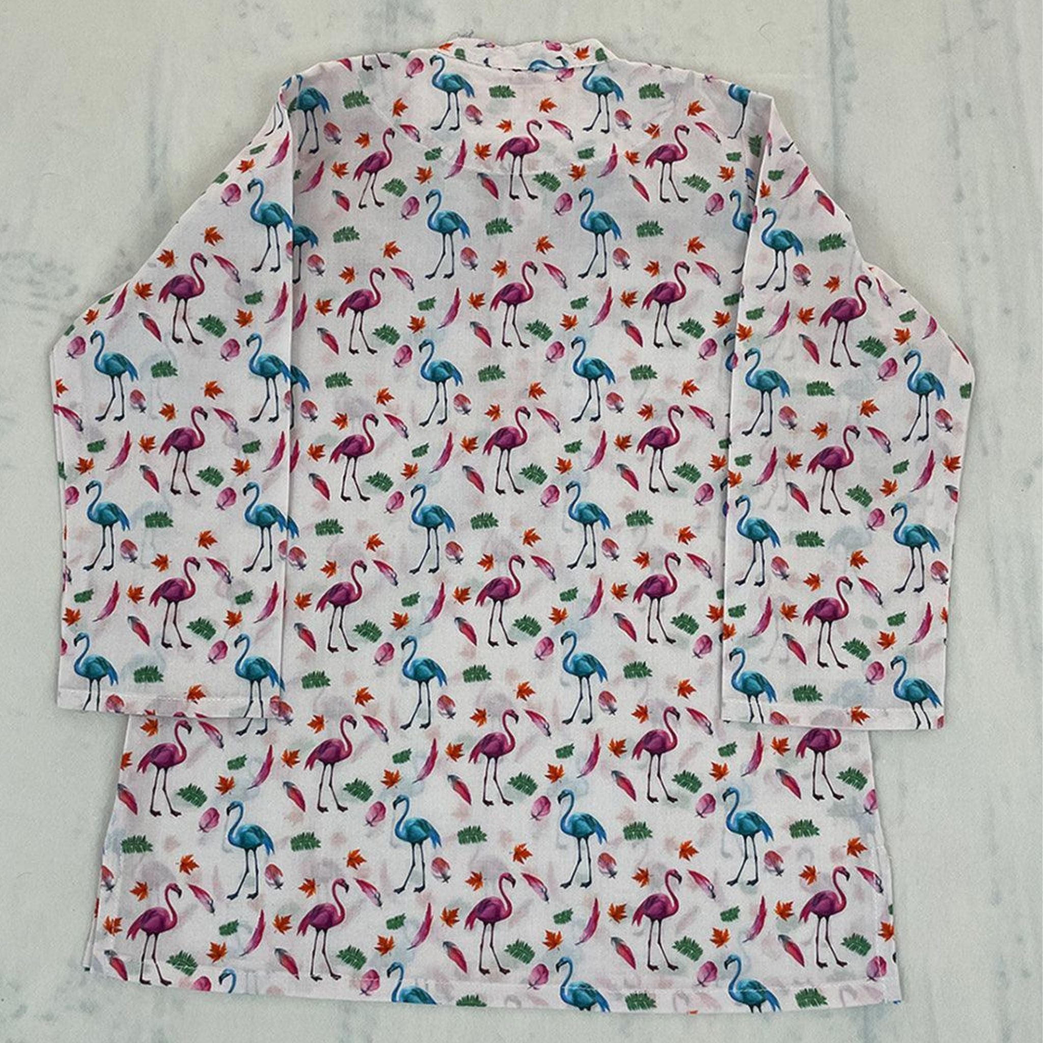 Pajama set for boys and girls - Flamingo - Joeycare