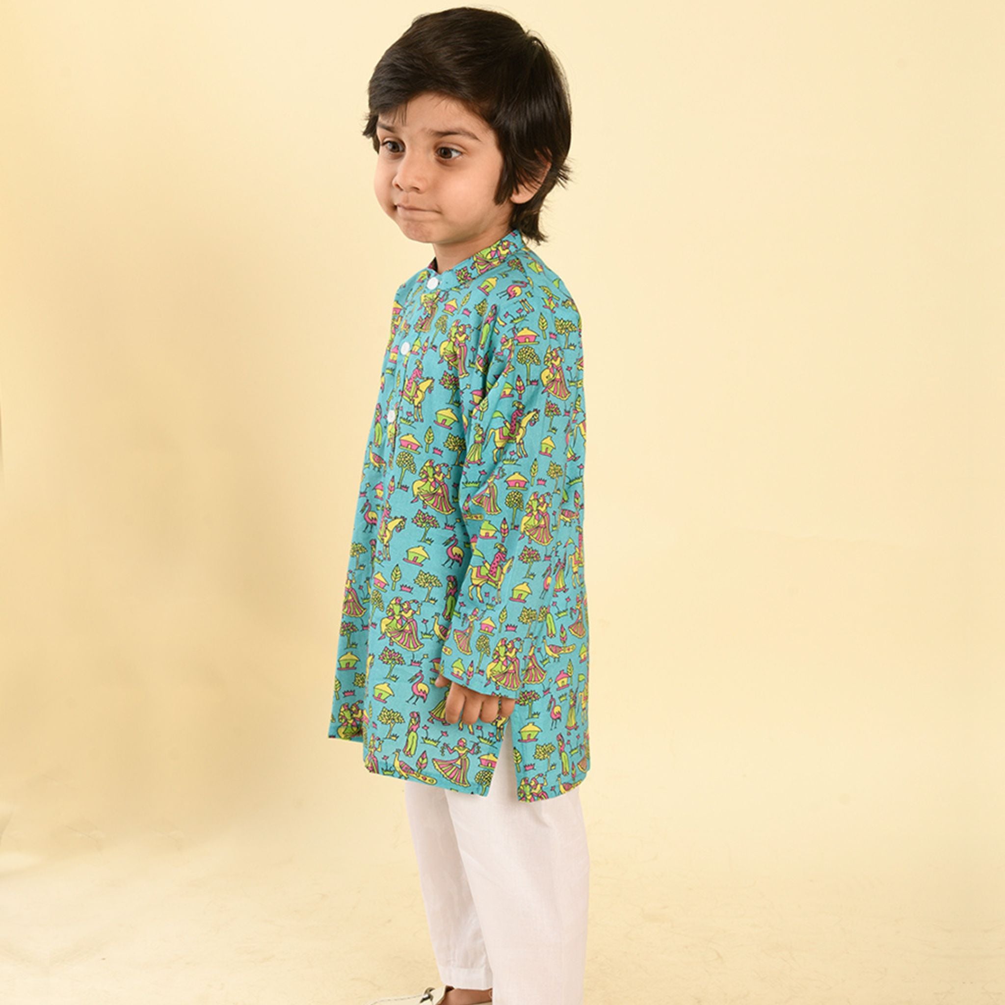 Pajama set for boys and girls - Folk Art Joeycare