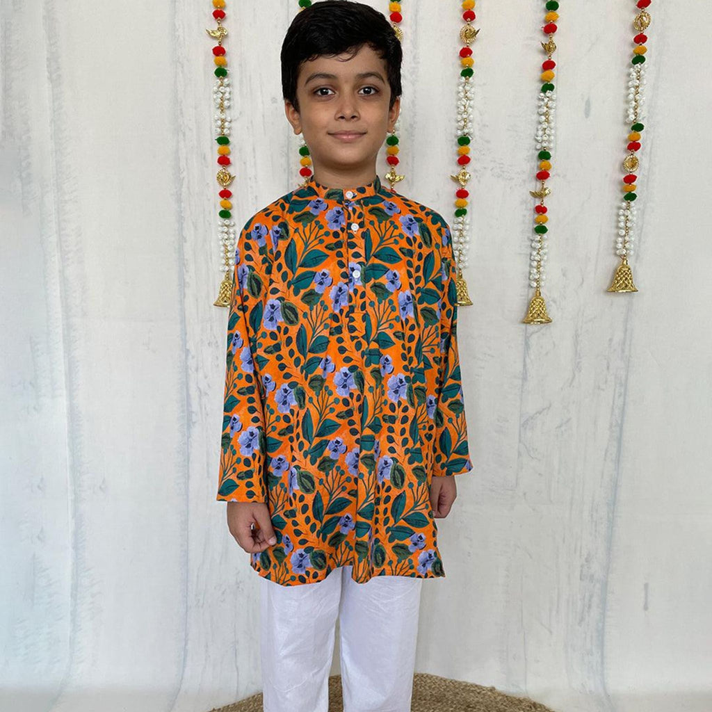 Pajama set for boys and girls - October Swirl Joeycare