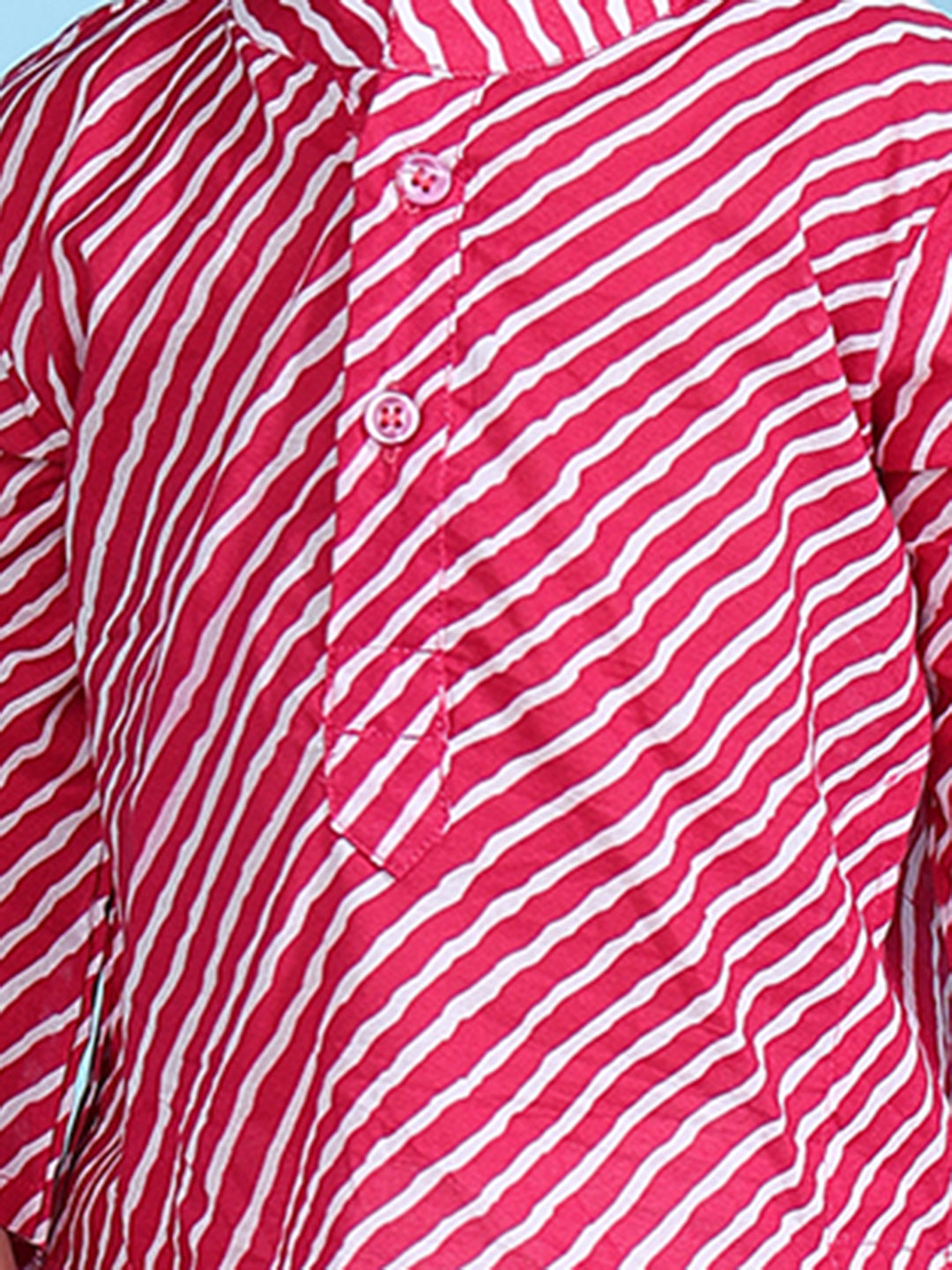 Pajama set for boys and girls - Pink Leheriya Joeycare