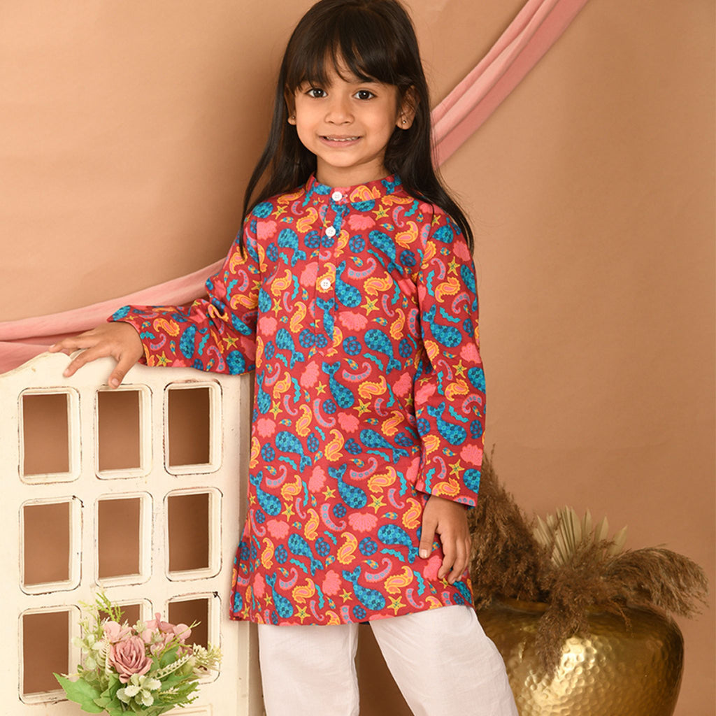 Pajama set for boys and girls - Seahorse Joeycare