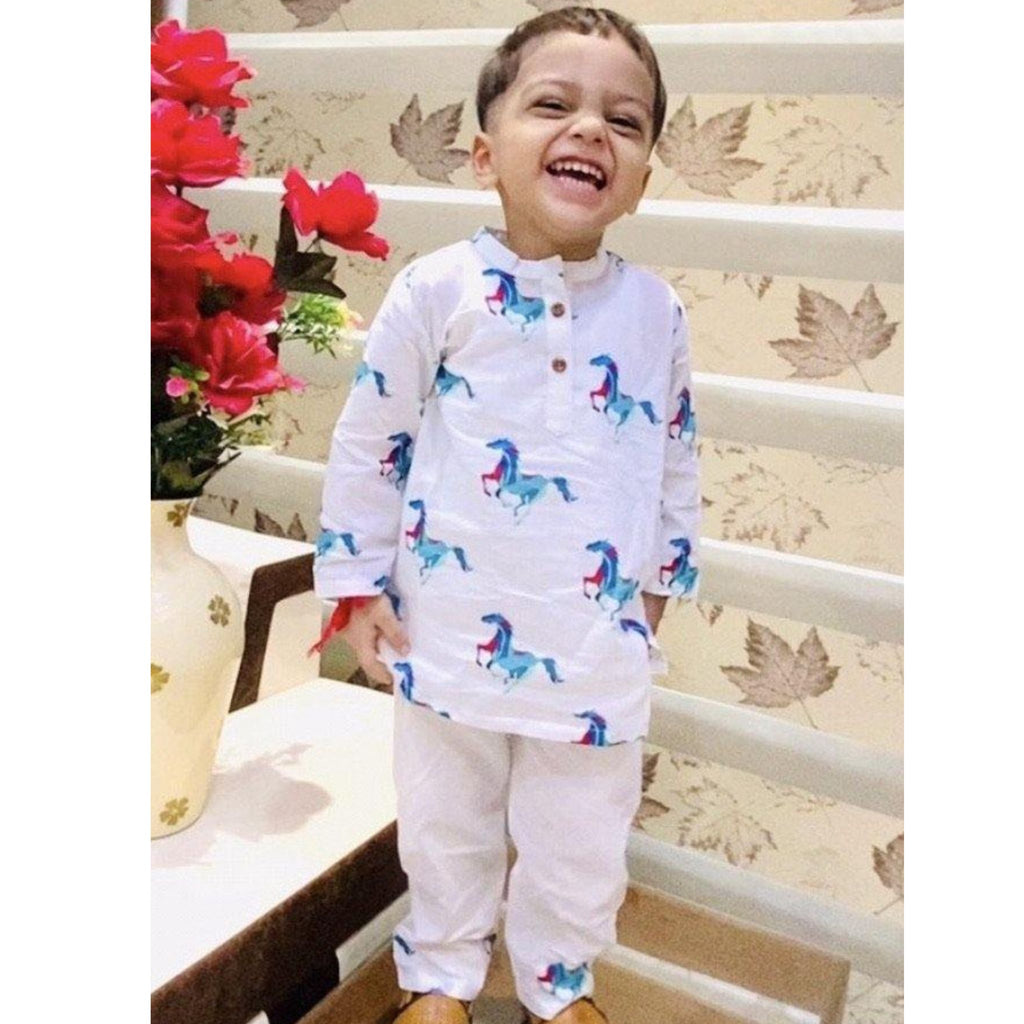 Pajama set for boys and girls - The Running Horse Joeycare