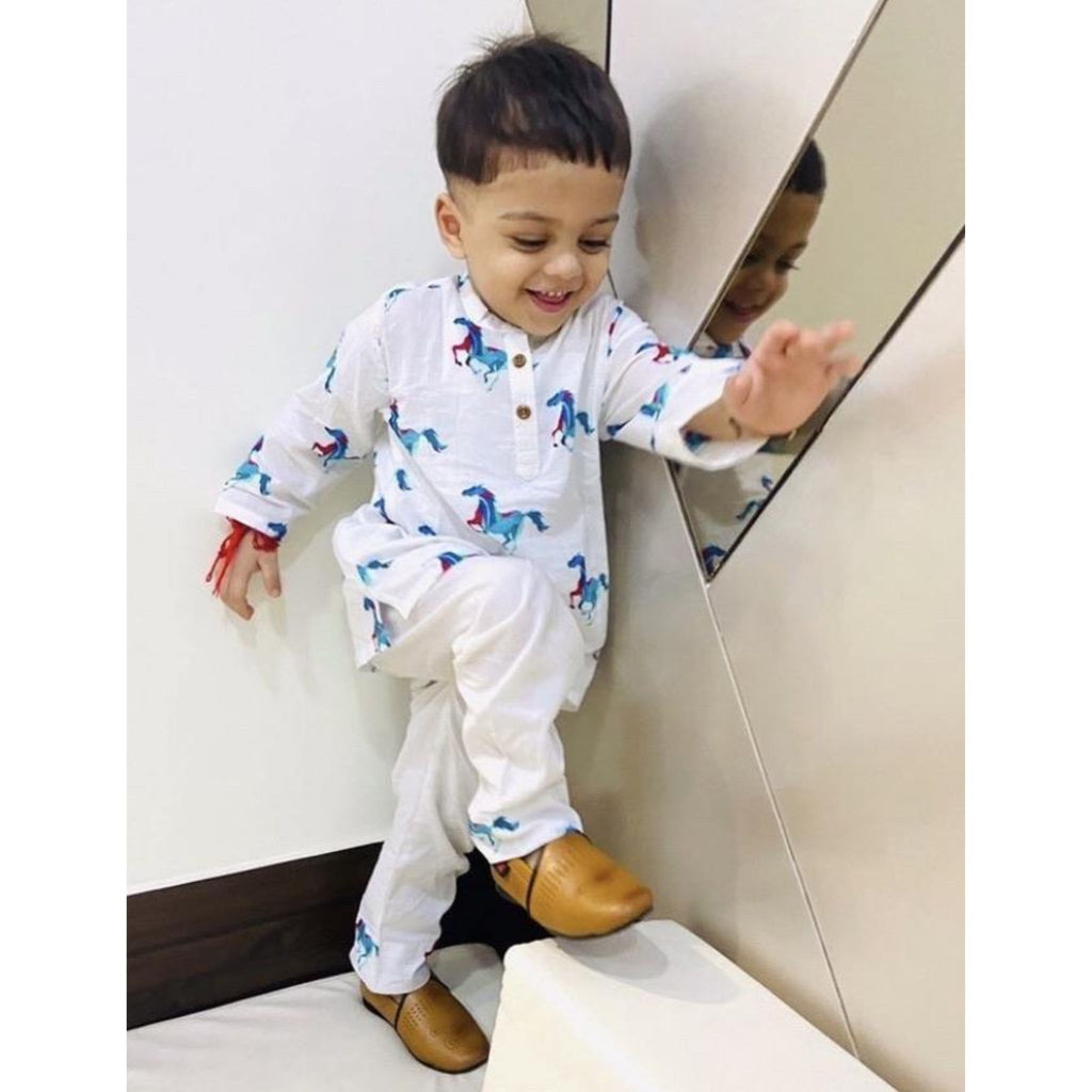 Pajama set for boys and girls - The Running Horse Joeycare