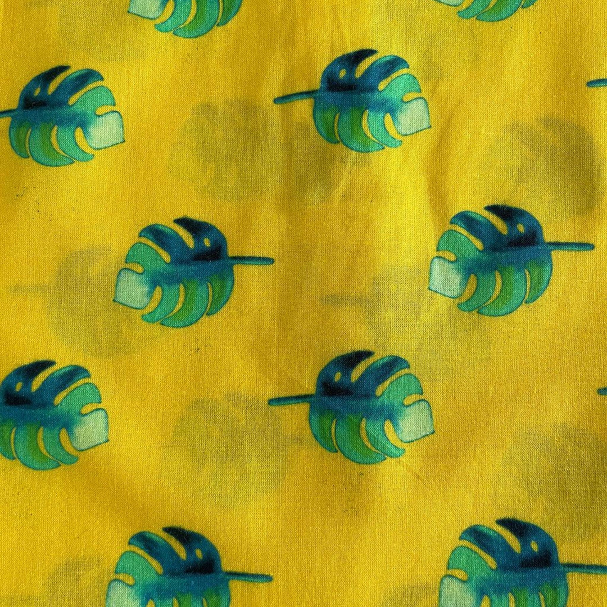 Pajama set for New Born - Yellow Leaf Joeycare